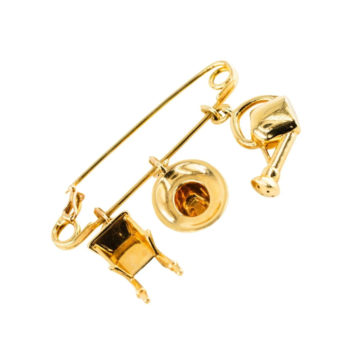 CARTIER "Le Jardinier" Brooch in yellow gold - Image 7