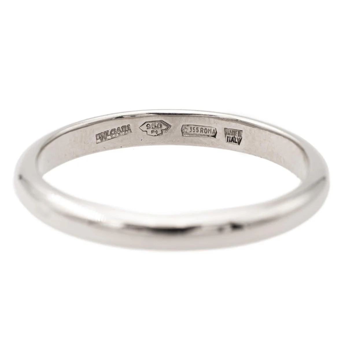 BULGARI "Fedi" wedding ring in platinum - Image 6