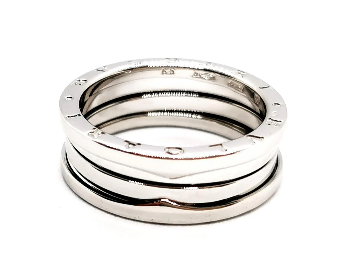 BULGARI Bandeau ring "B.Zero1" in white gold - Image 5