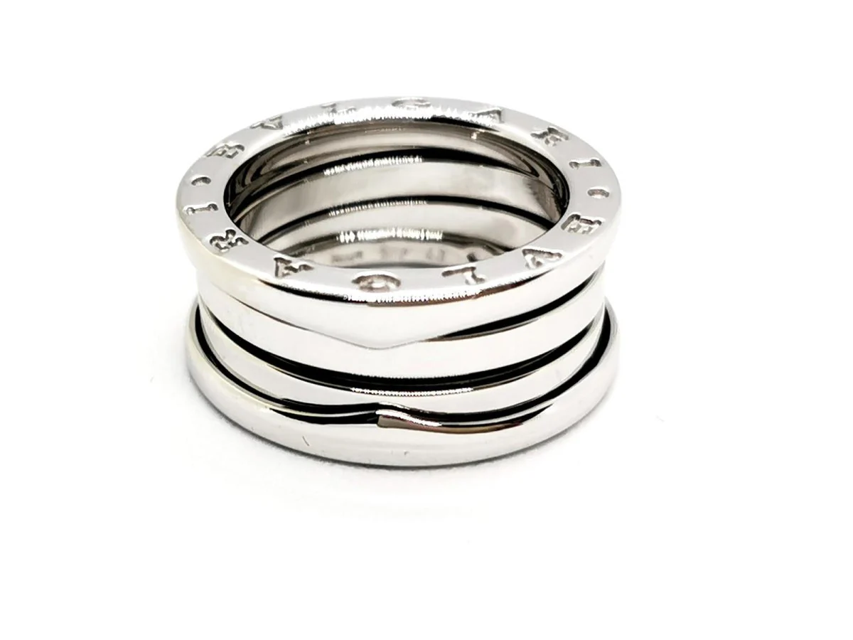 BULGARI "B.Zero1" Band Ring in white gold - Image 7