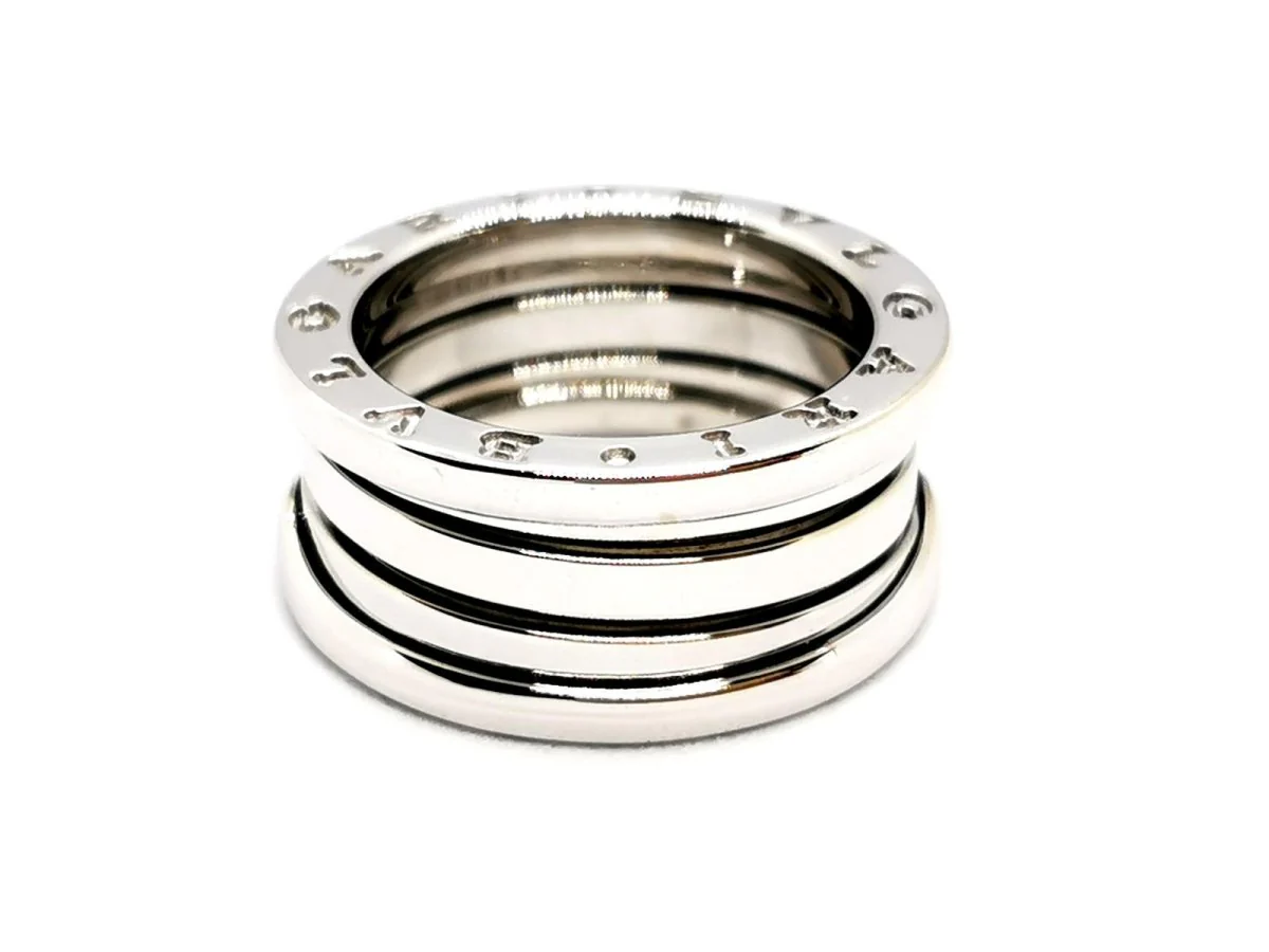 BULGARI "B.Zero1" Band Ring in white gold - Image 8