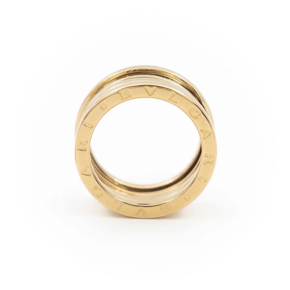BULGARI Bandeau ring "B.Zero1" in yellow gold - Image 3