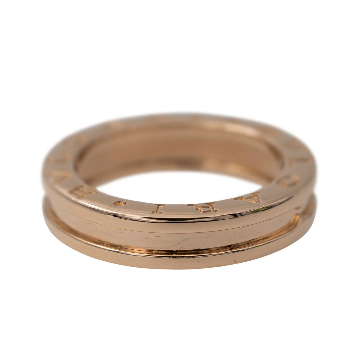 BULGARI "B.zero1" ring in pink gold