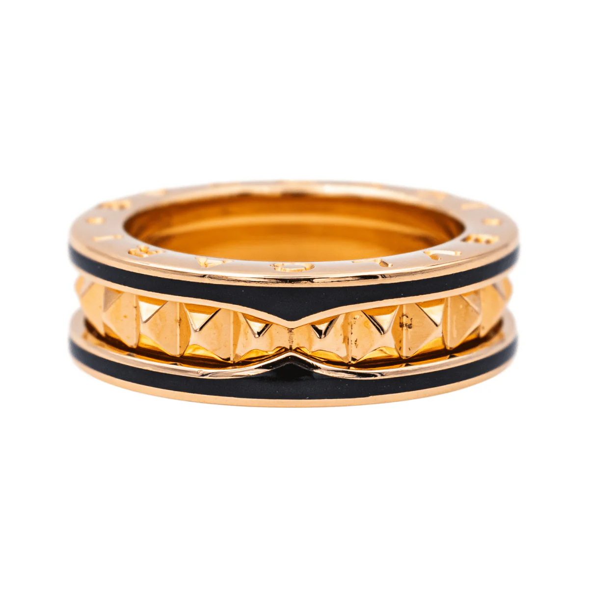 BULGARI "B.Zero 1 Rock" Band Ring in rose gold