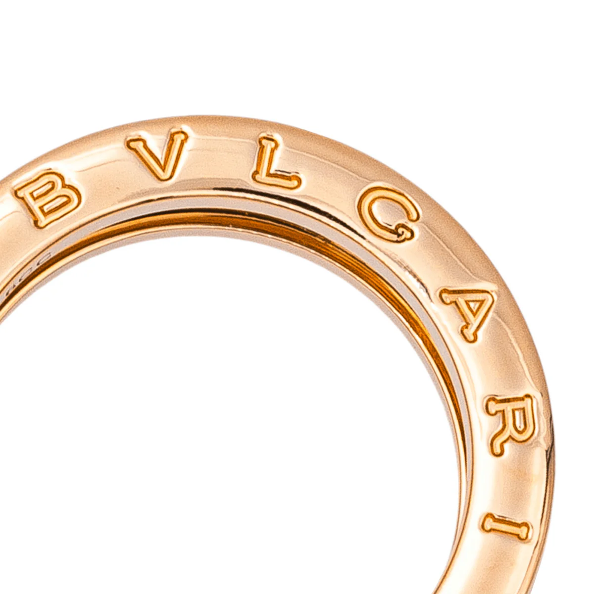 BULGARI "B.Zero 1 Rock" Band Ring in rose gold - Image 5