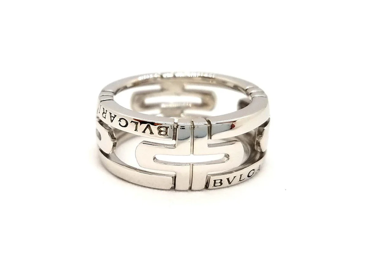 Bulgari Parentesi Ring White gold - Image 10