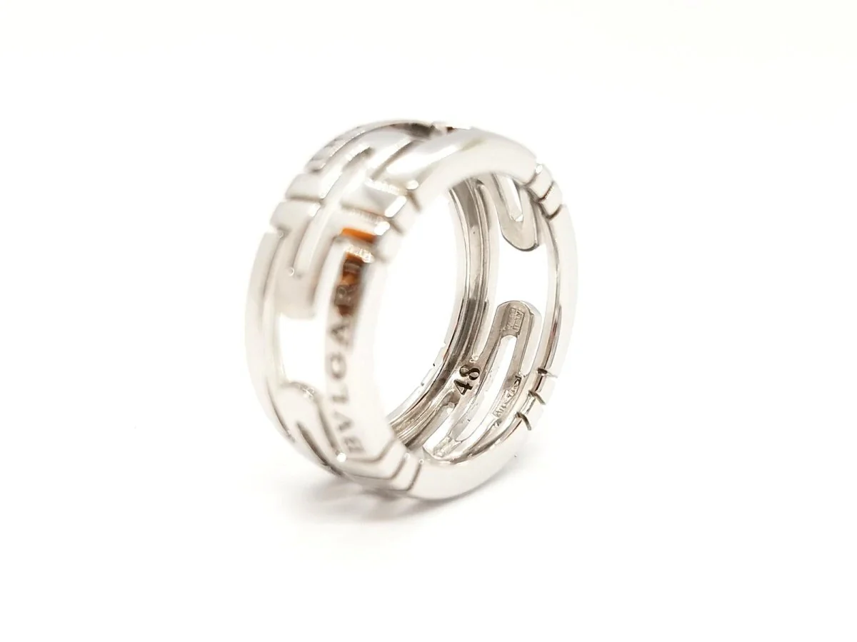 Bulgari Parentesi Ring White gold - Image 11