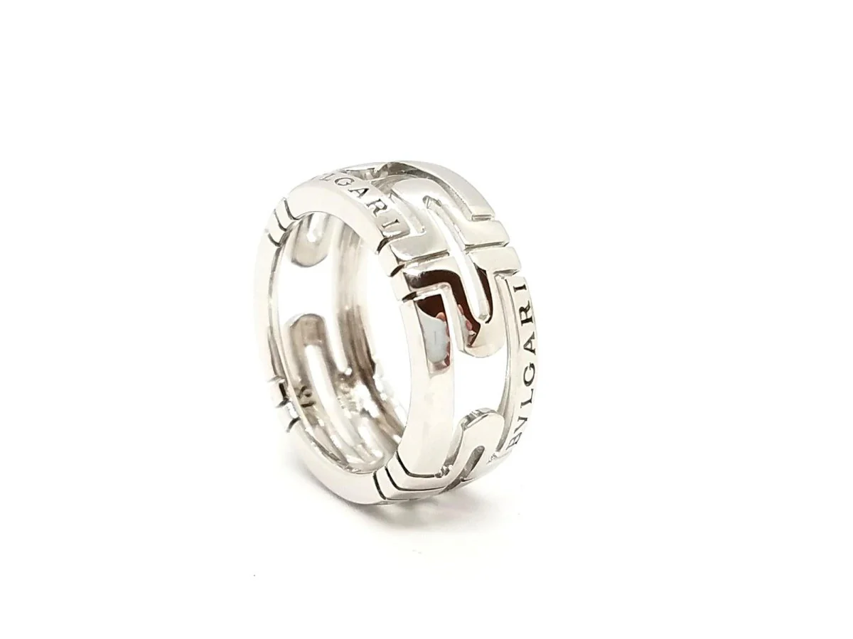 Bulgari Parentesi Ring White gold - Image 3