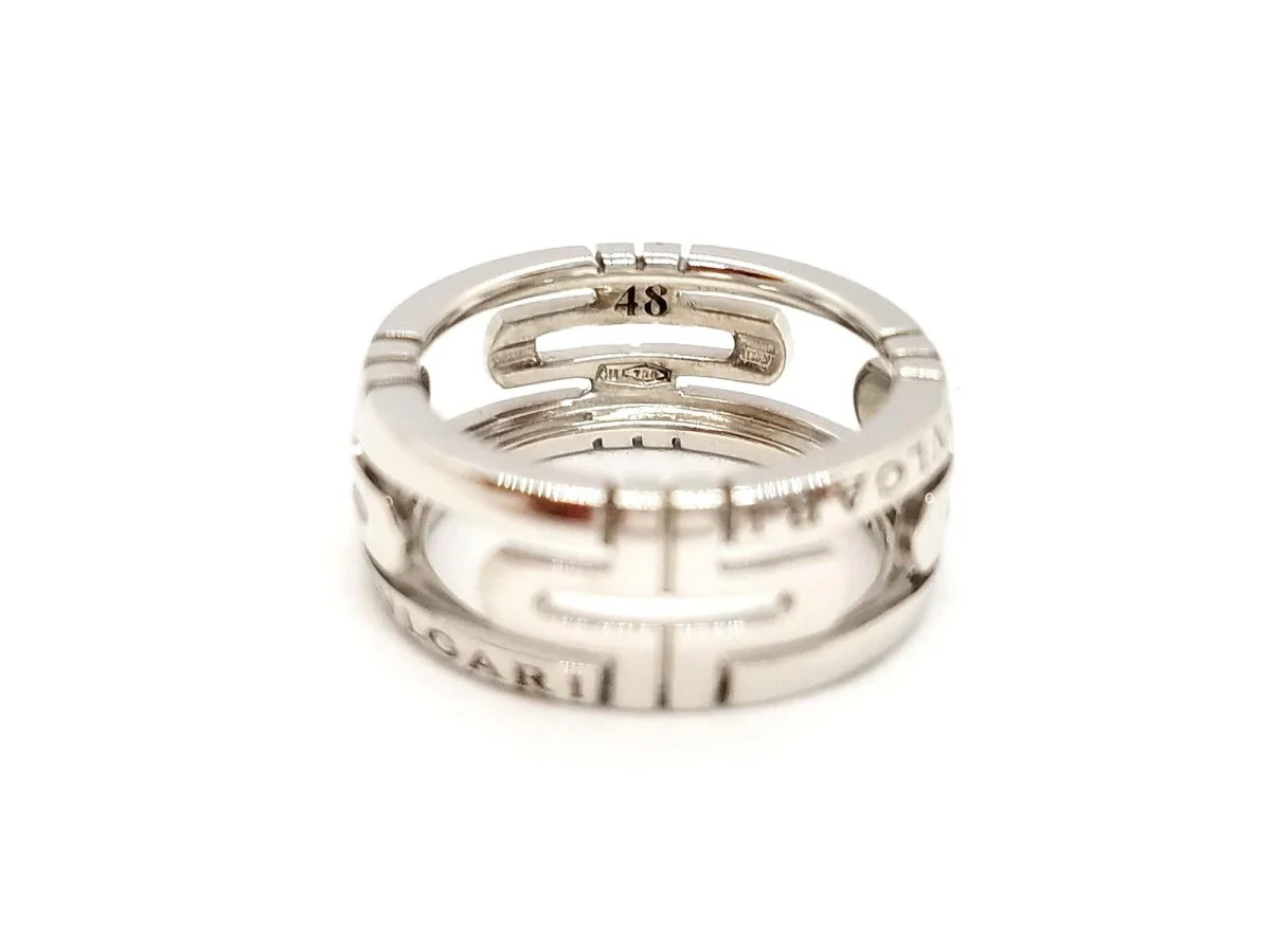 Bulgari Parentesi Ring White gold - Image 6