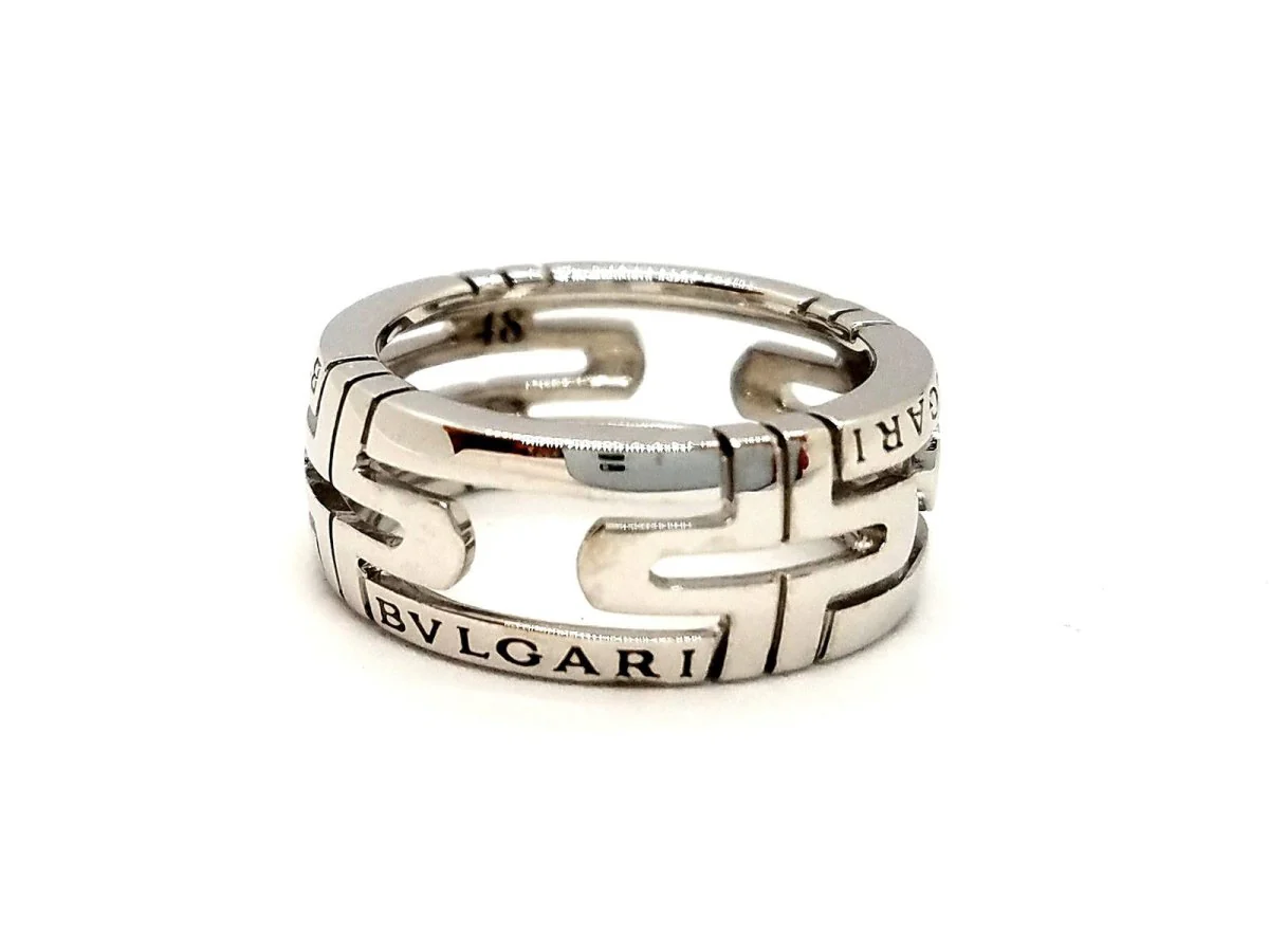 Bulgari Parentesi Ring White gold - Image 8