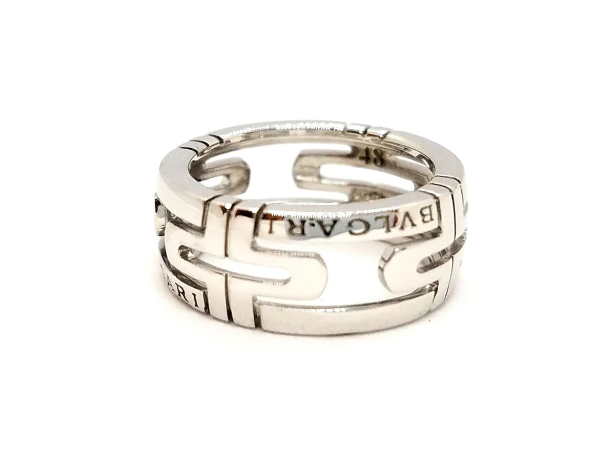 Bulgari Parentesi Ring White gold - Image 9