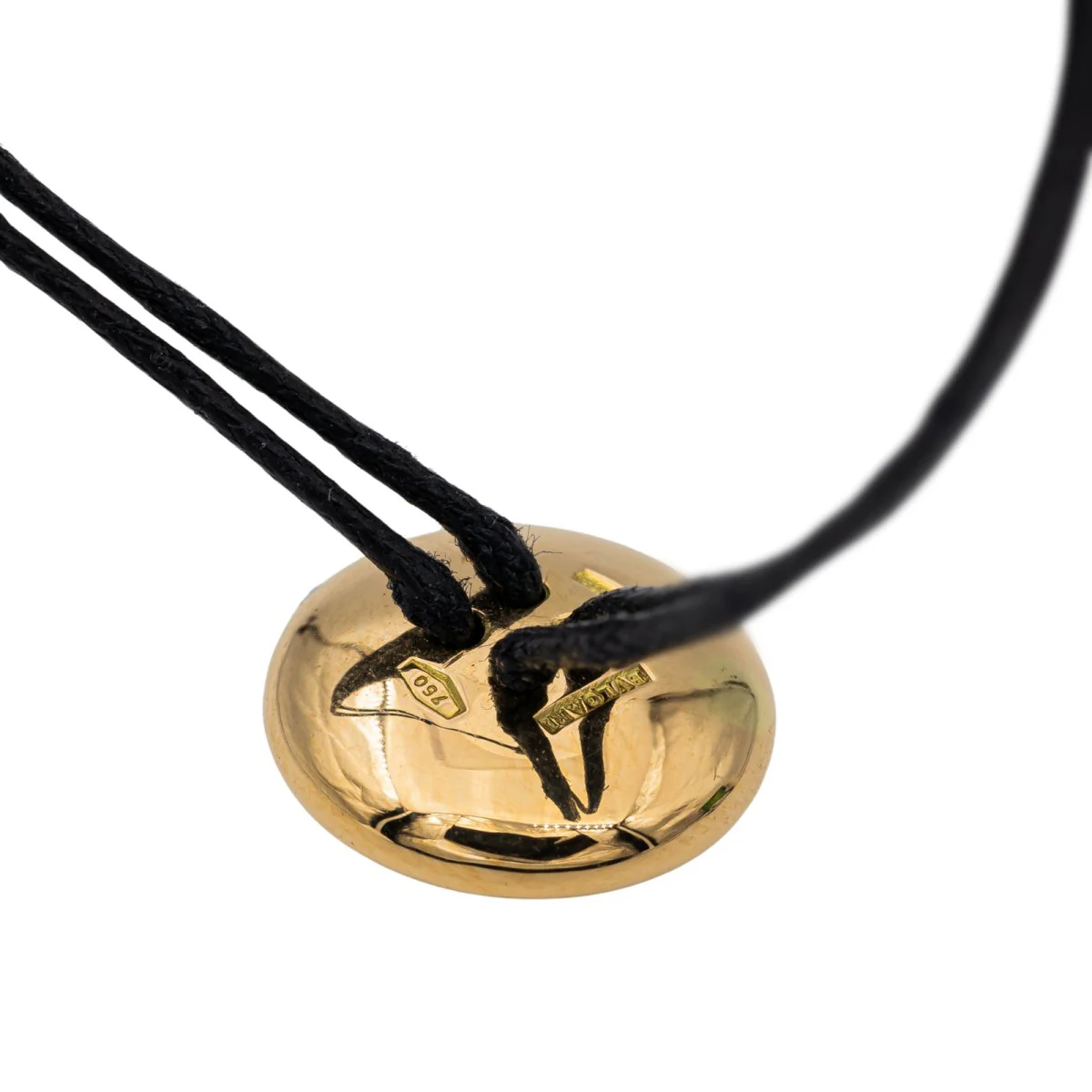 BULGARI bracelet in yellow gold and cord - Image 3