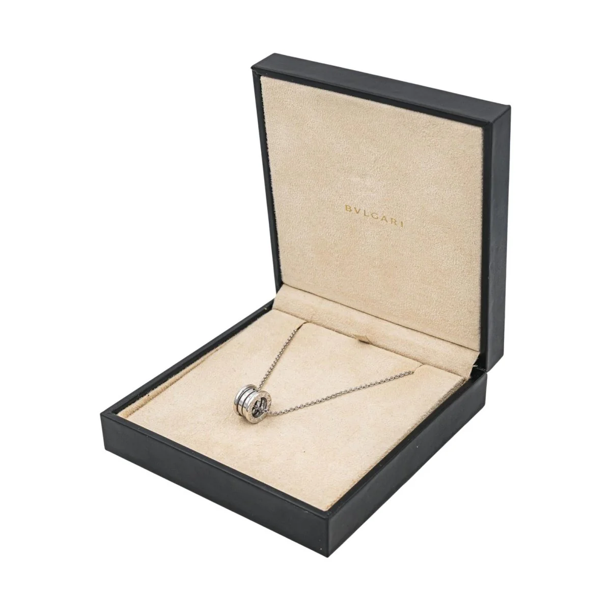 BULGARI "B.Zero 1" Pendant Necklace in White Gold - Image 10