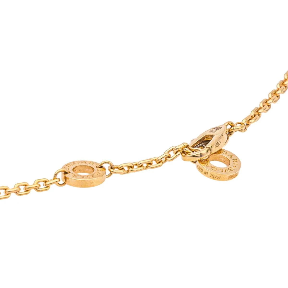 BULGARI "Viper" Necklace in rose gold, carnelian, and diamonds - Image 5