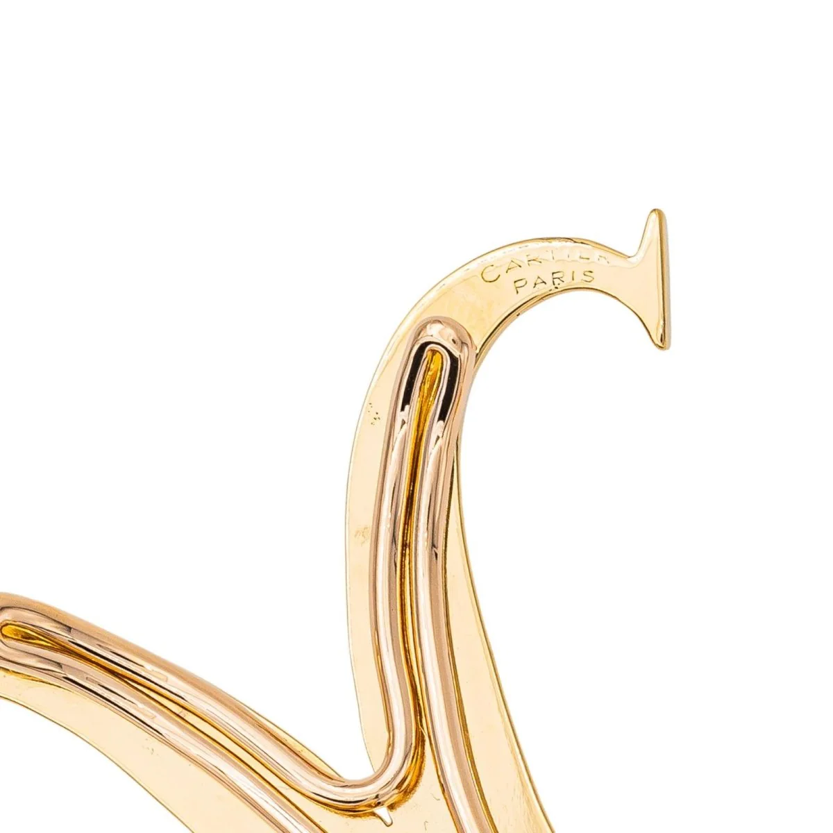 CARTIER yellow gold money clip - Image 2