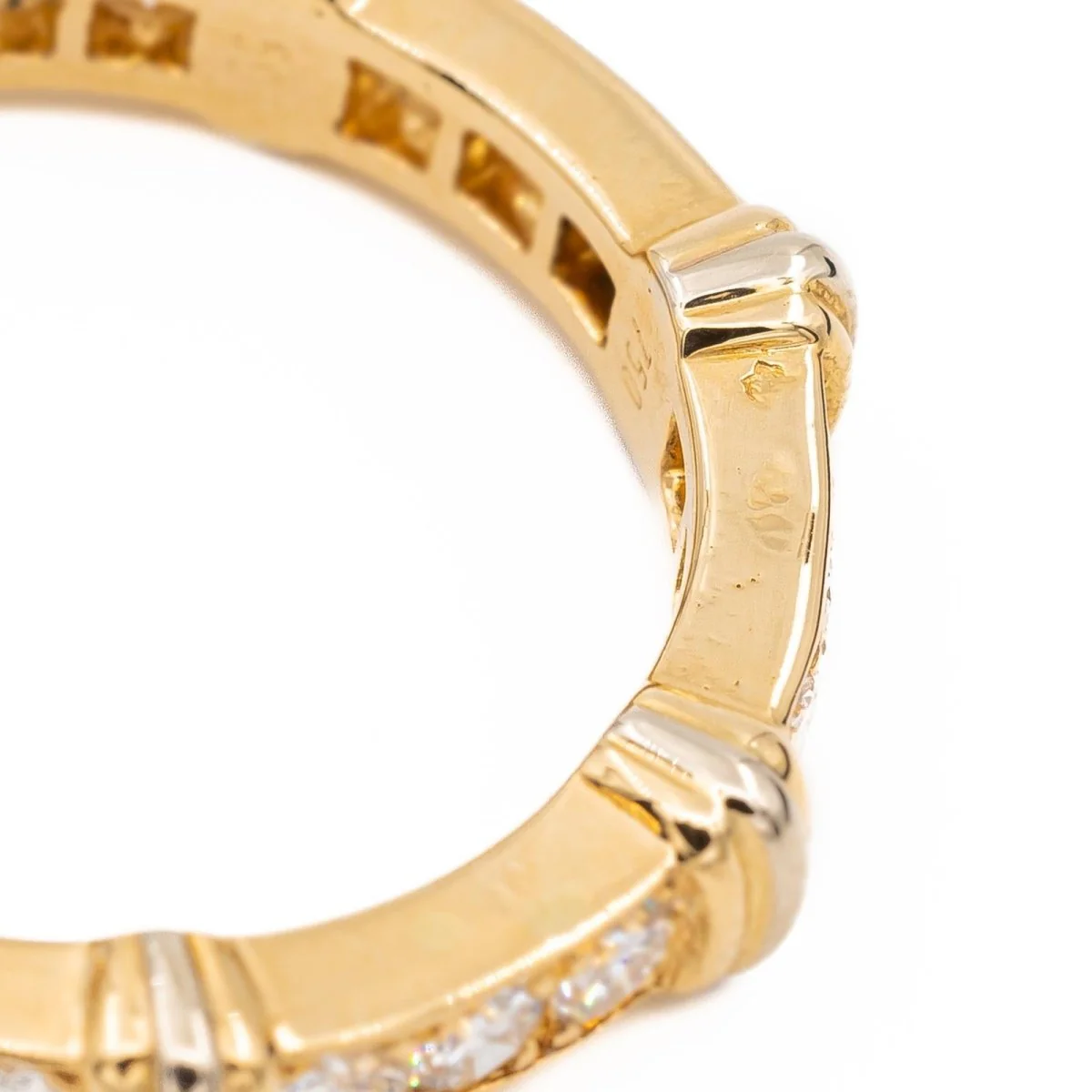 CARTIER “Eternité” wedding ring in yellow gold and diamond - Image 6