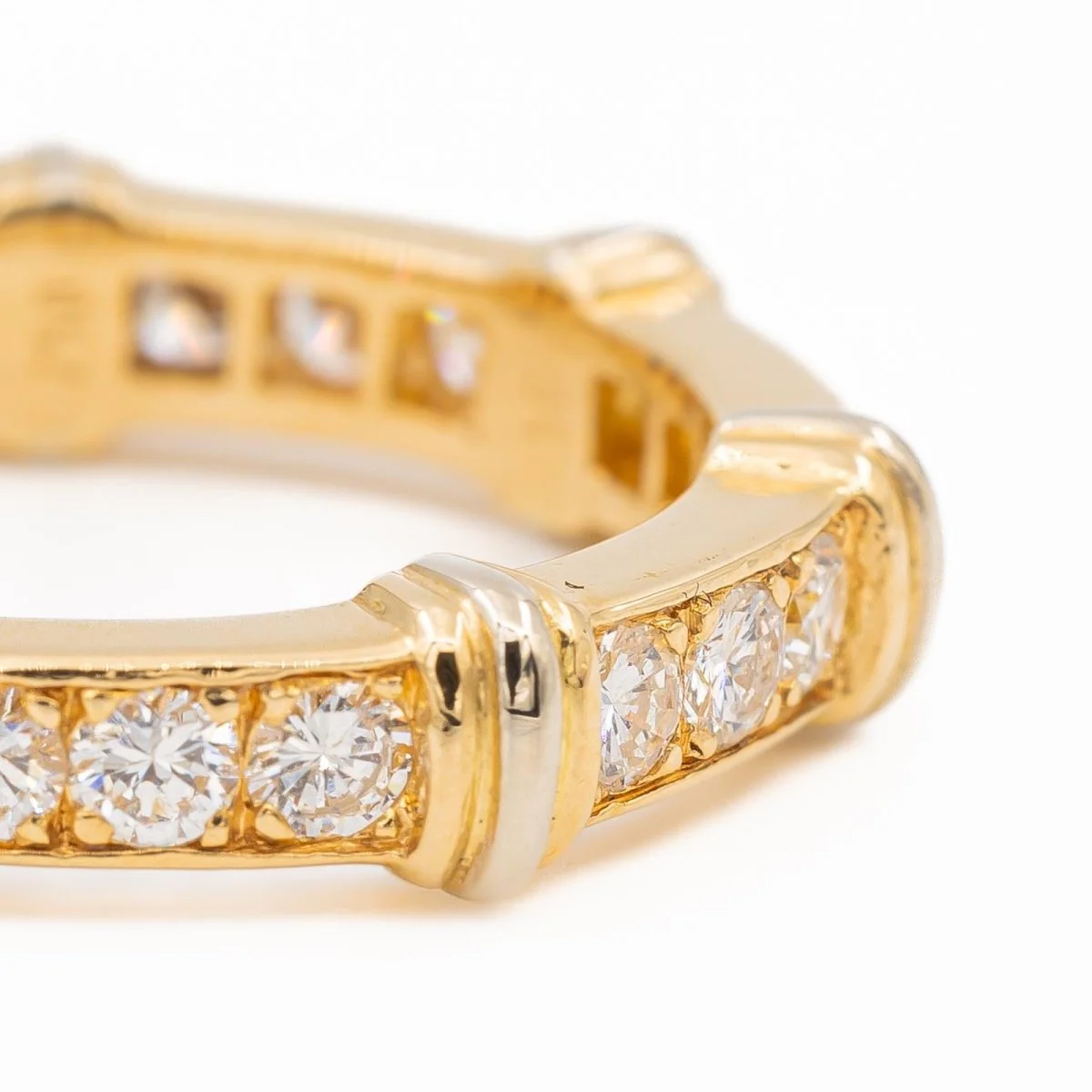 CARTIER “Eternité” wedding ring in yellow gold and diamond - Image 7