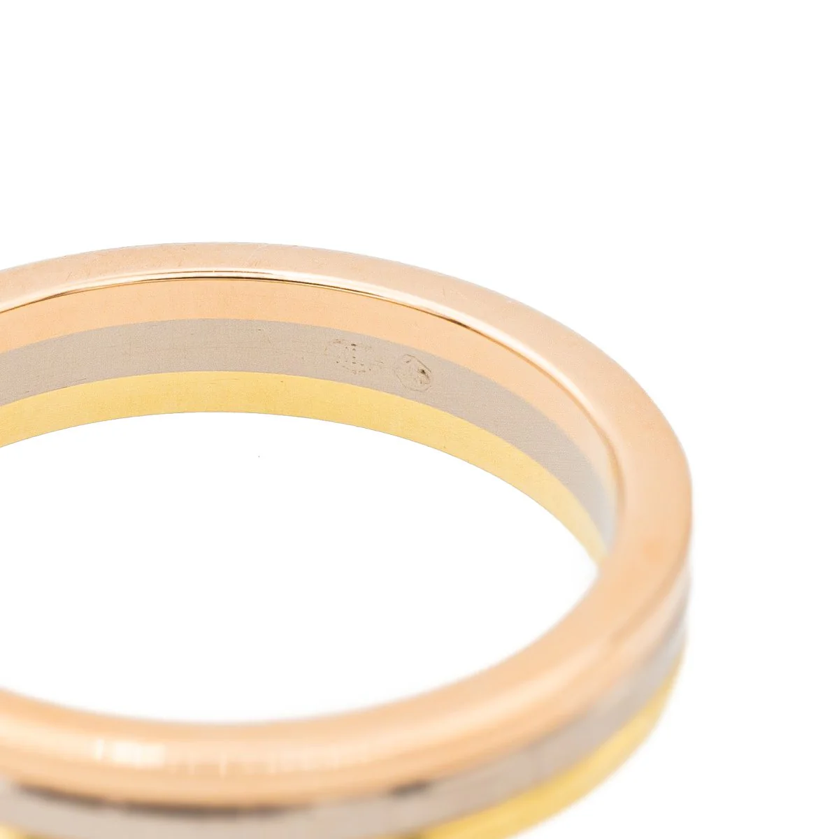 CARTIER "Trinity" Alliance Ring in white gold, pink gold and white gold - Image 6