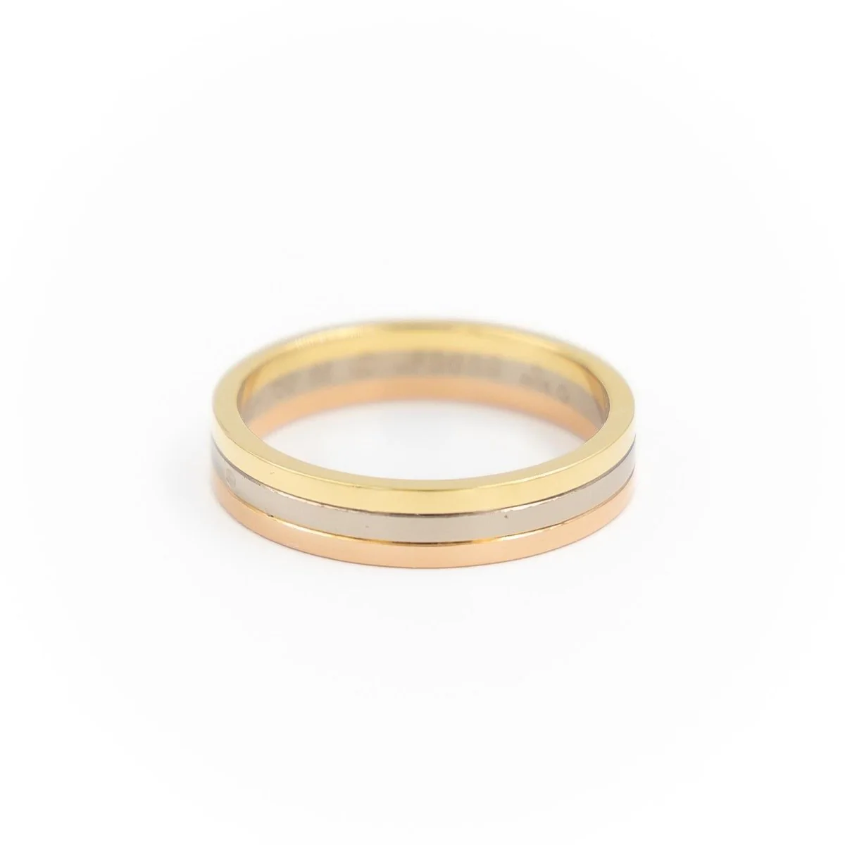 CARTIER “Trinity” wedding ring in yellow gold