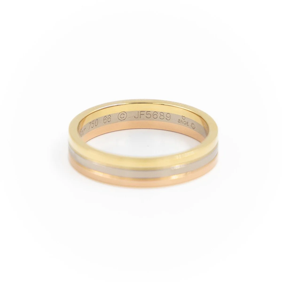 CARTIER “Trinity” wedding ring in yellow gold - Image 3