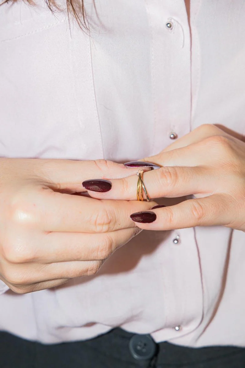 CARTIER “Trinity” 3 gold ring - Image 2