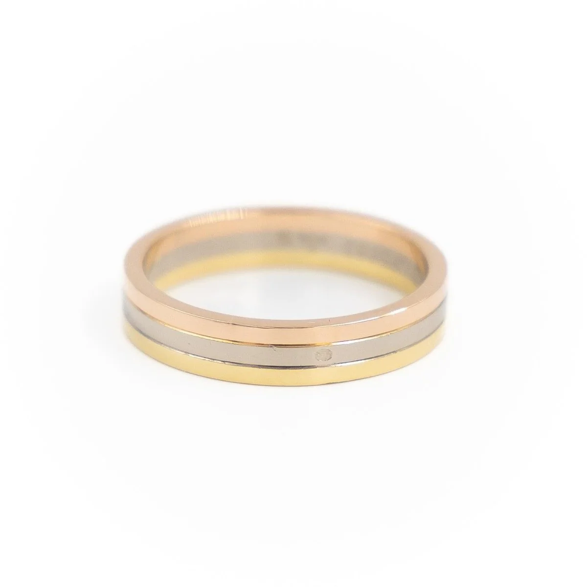 CARTIER “Trinity” wedding ring in yellow gold - Image 4