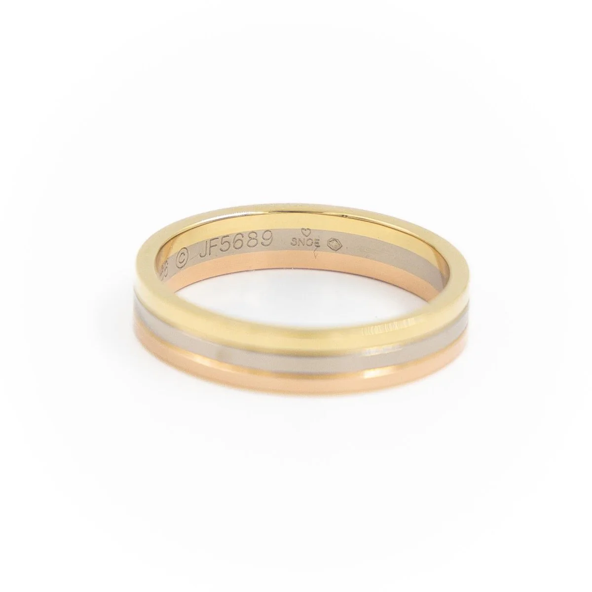 CARTIER “Trinity” wedding ring in yellow gold - Image 7
