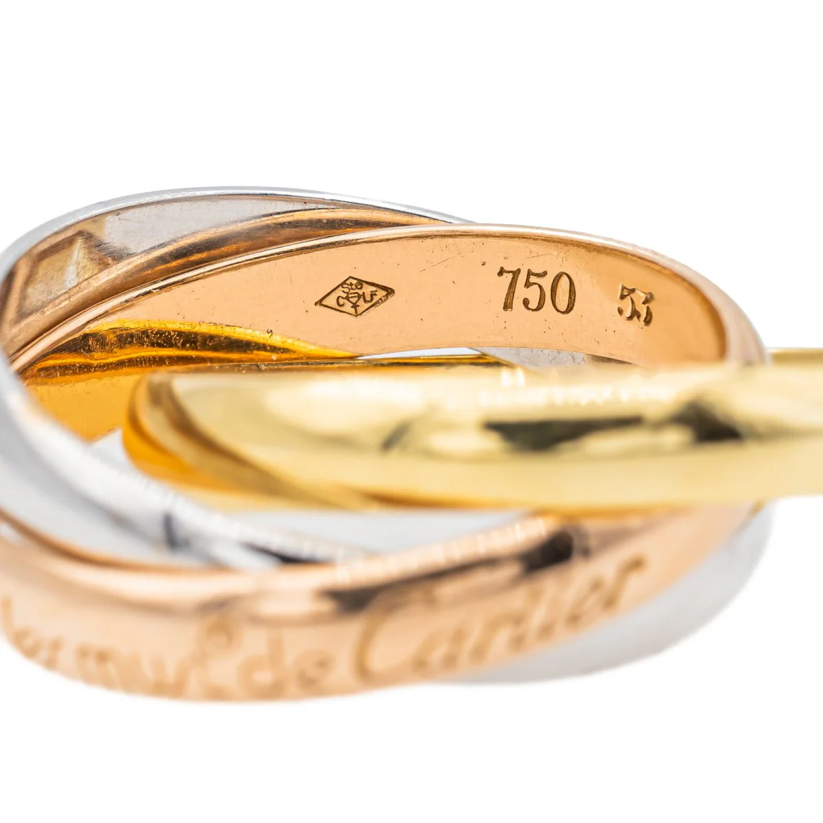 Cartier Alliance Trinity Ring Pink gold - Image 3