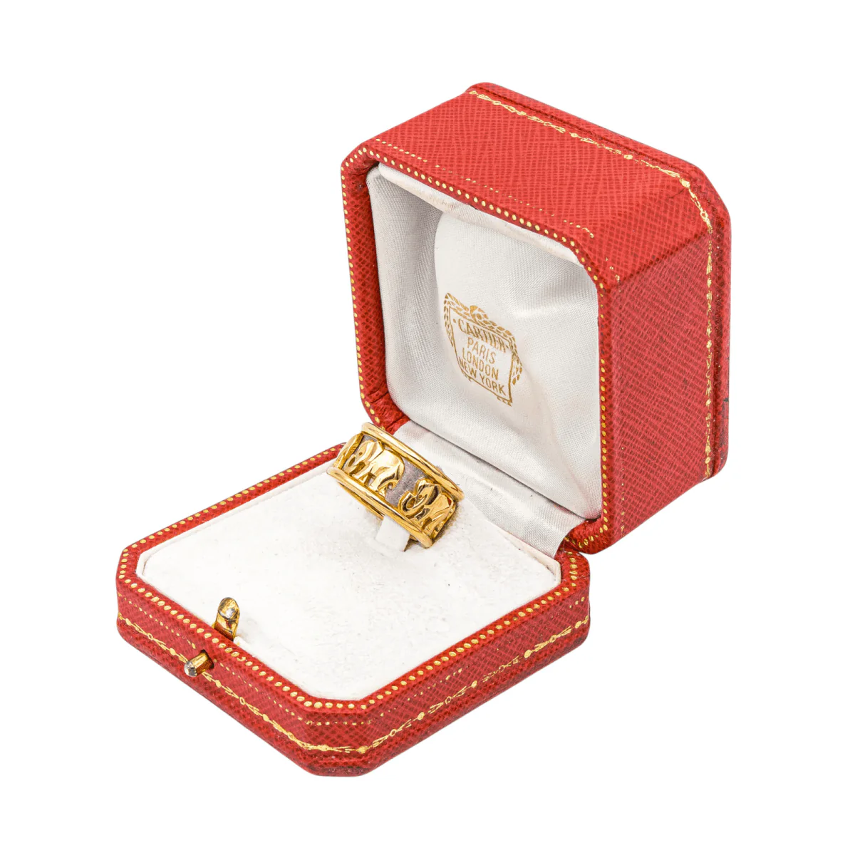 Ring CARTIER "Elephant" headband in yellow gold and white gold - Image 6