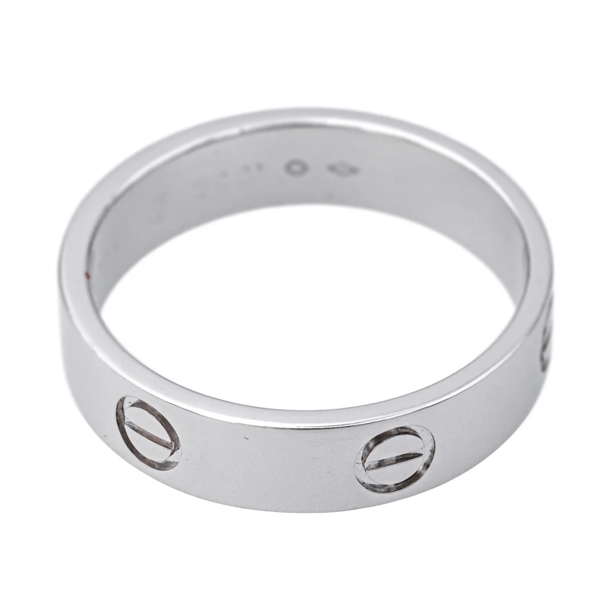 Ring CARTIER "Love" wedding ring in paltinium - Image 6