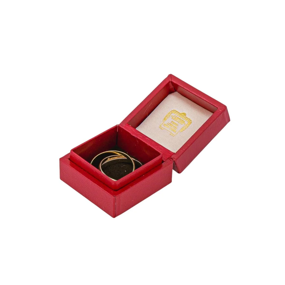 Ring Alliance CARTIER "Trinity" in yellow gold, white gold and rose gold - Image 8
