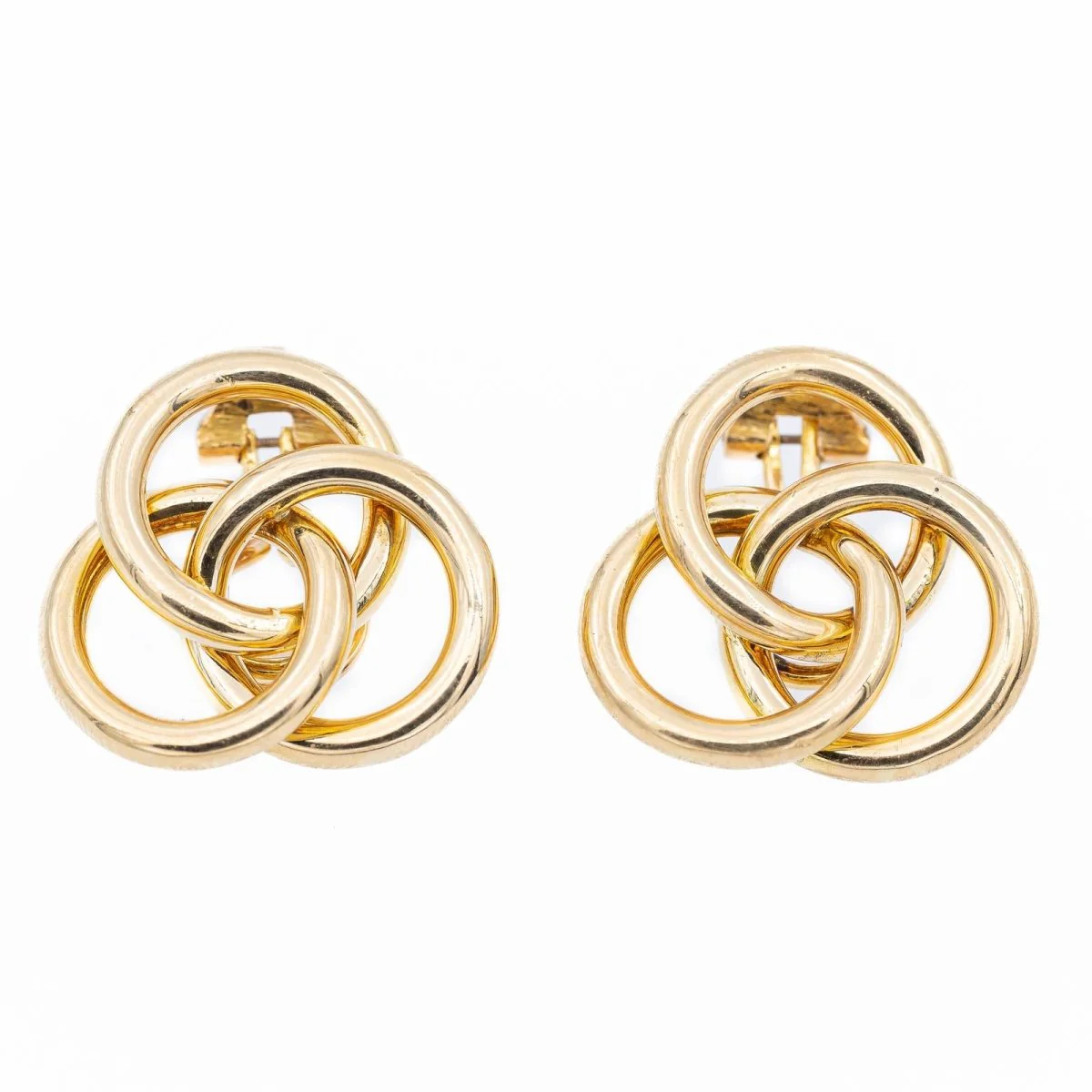 CARTIER Clip earrings in yellow gold