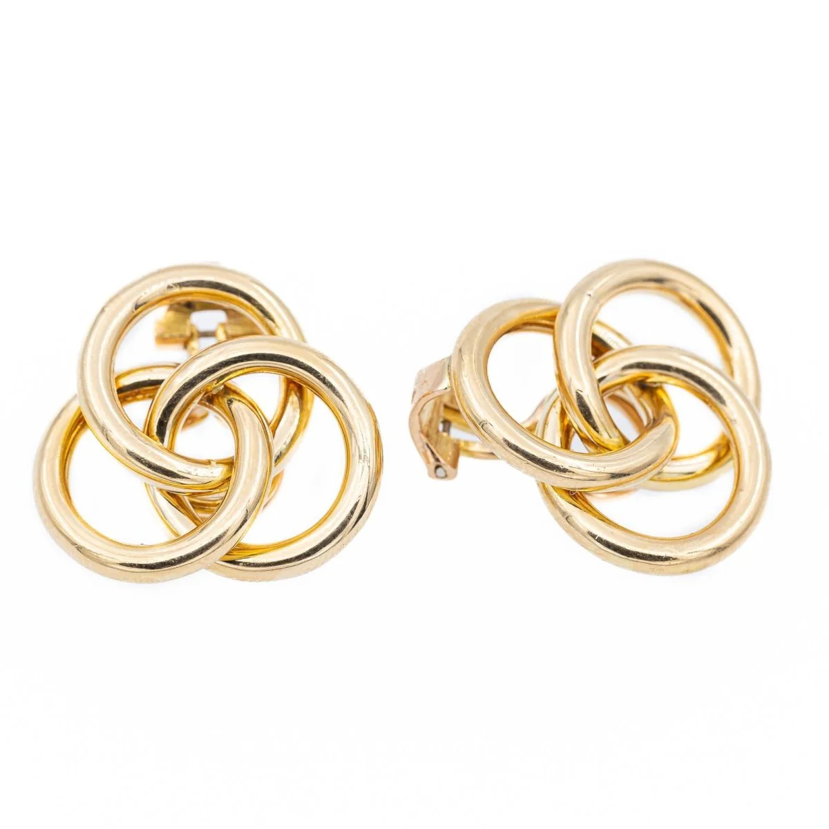 CARTIER Clip earrings in yellow gold - Image 2