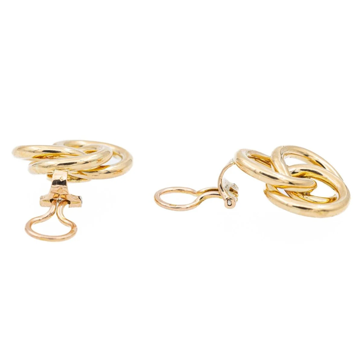 CARTIER Clip earrings in yellow gold - Image 6