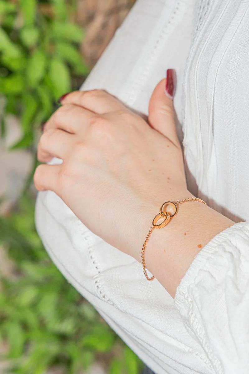 CARTIER “Love” bracelet in pink gold - Image 2