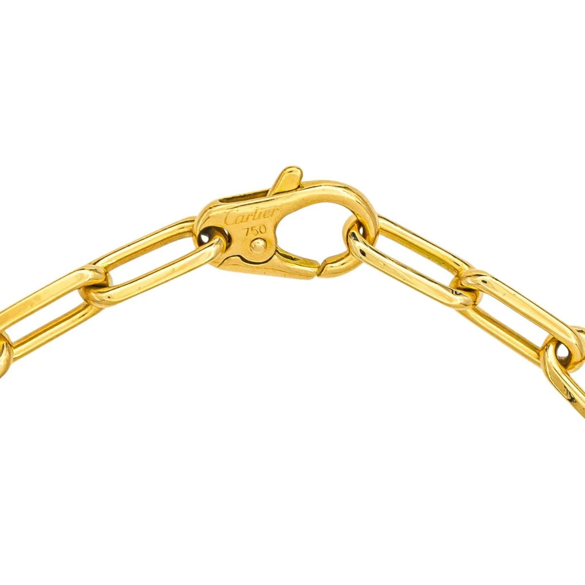 Cartier Santos Link Bracelet Yellow gold - Image 5