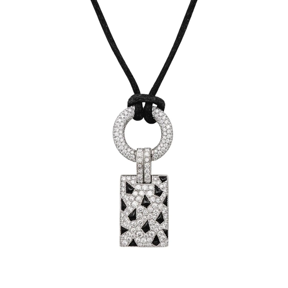 Cartier Necklace Pelage White gold Diamond