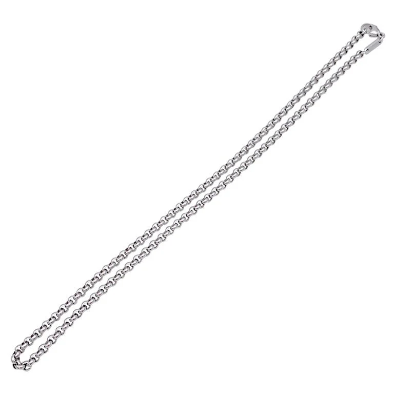CHOPARD Chain Necklace in white gold - Image 2