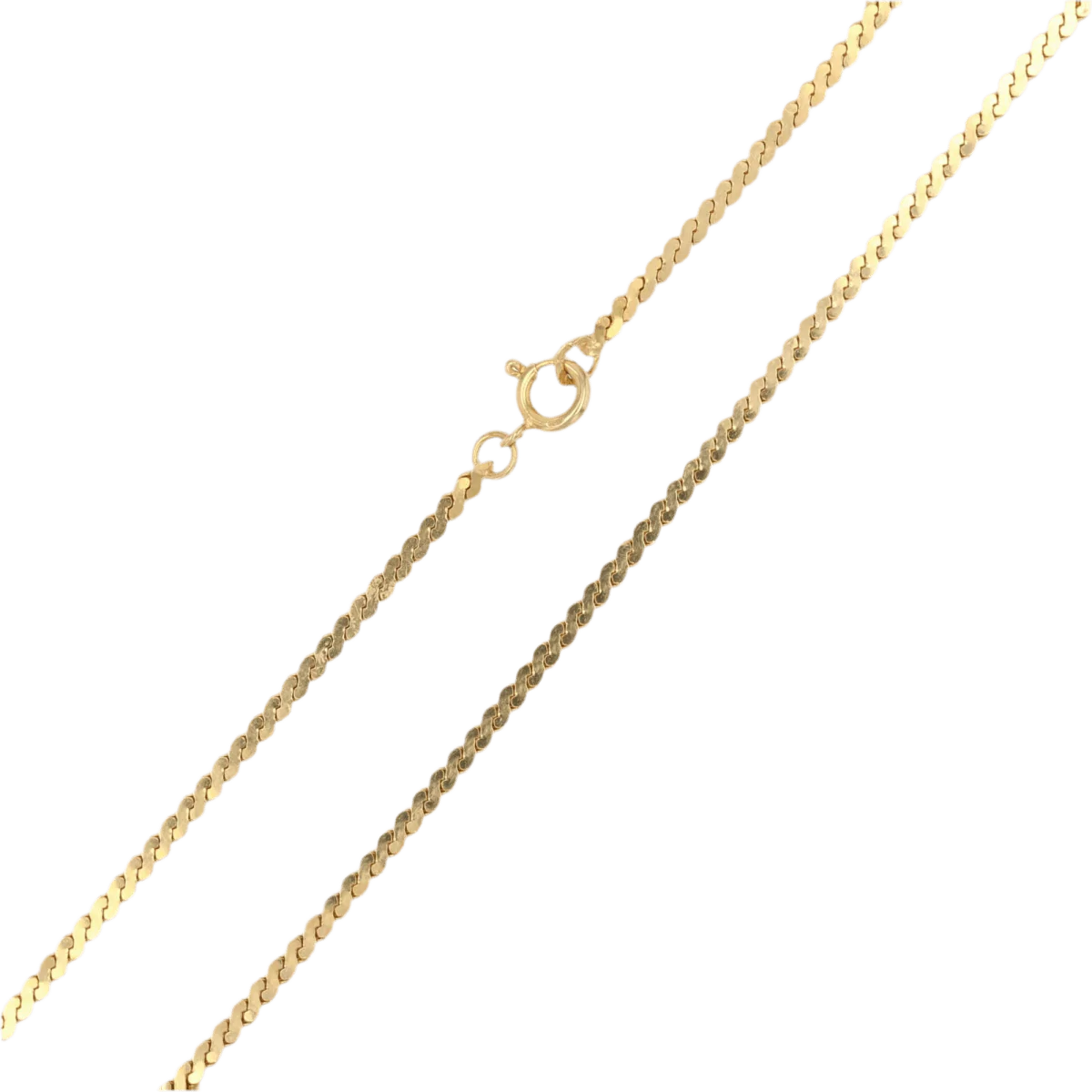 Yellow gold chain necklace - Image 5