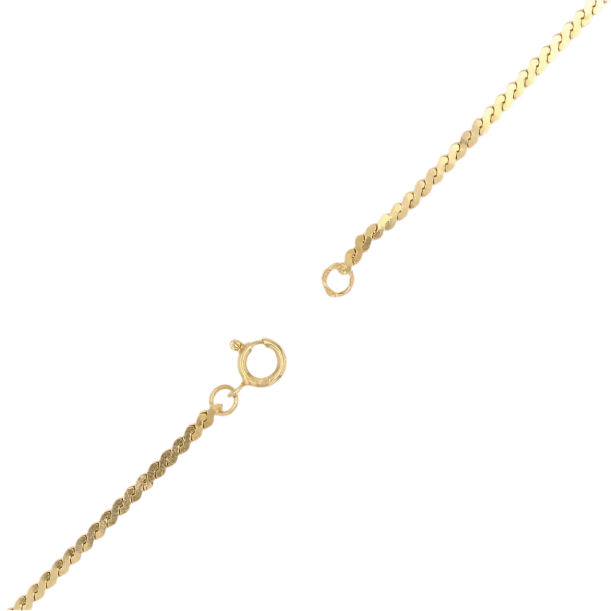 Yellow gold chain necklace - Image 6