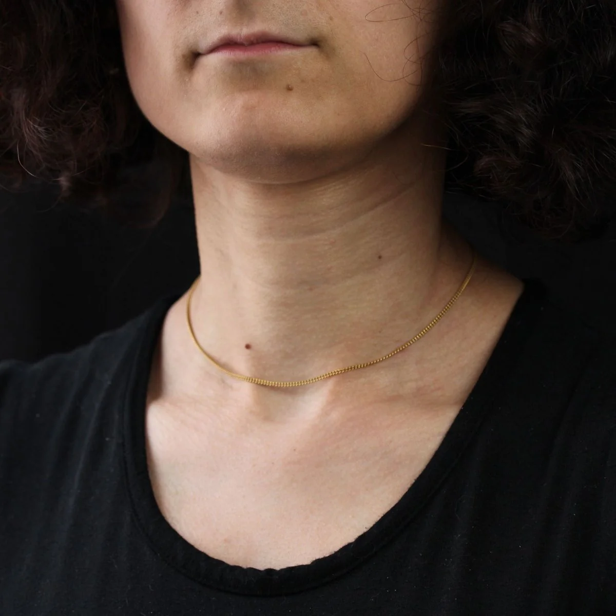 Necklace Chain in yellow gold - Image 2