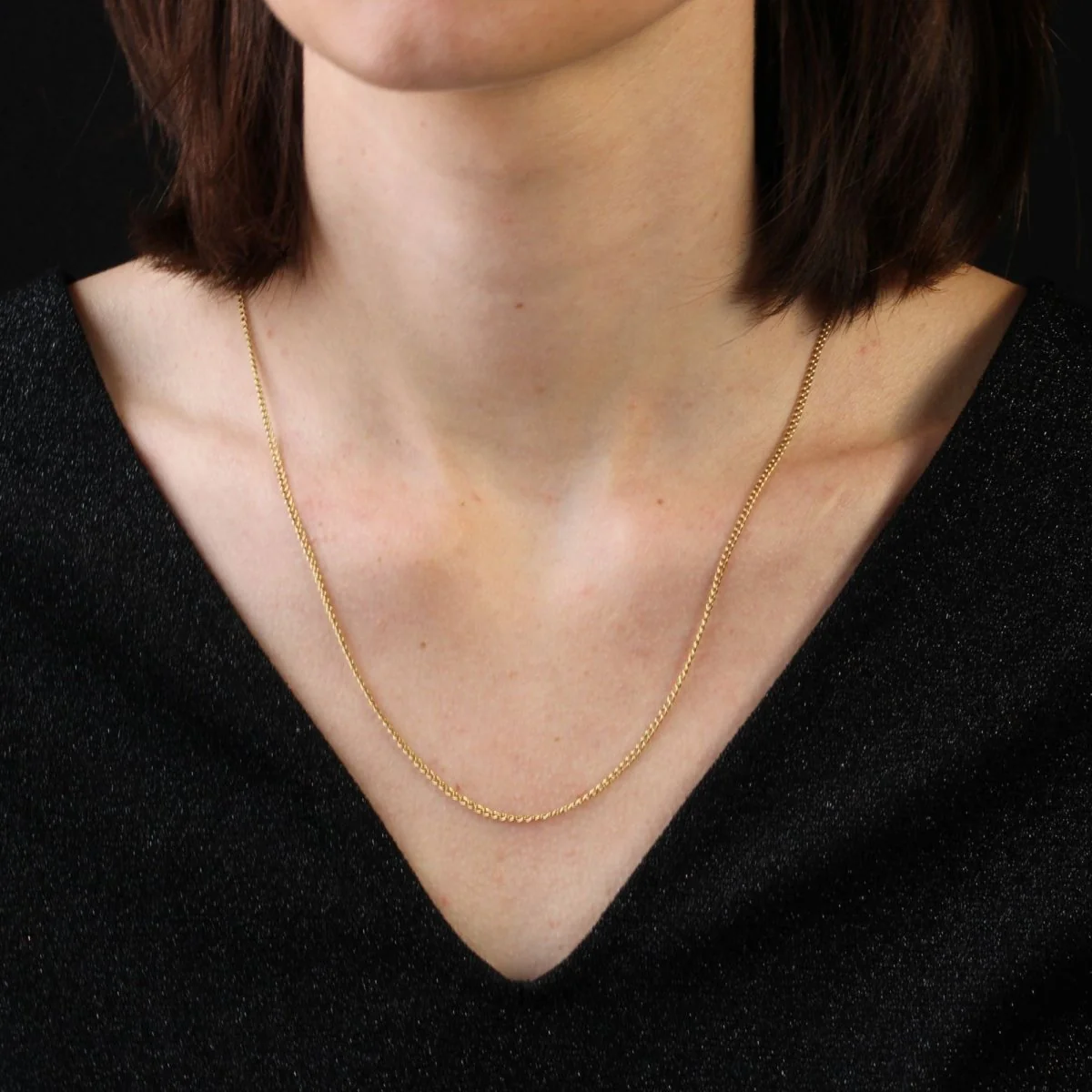 Necklace Chain in Yellow gold - Image 2