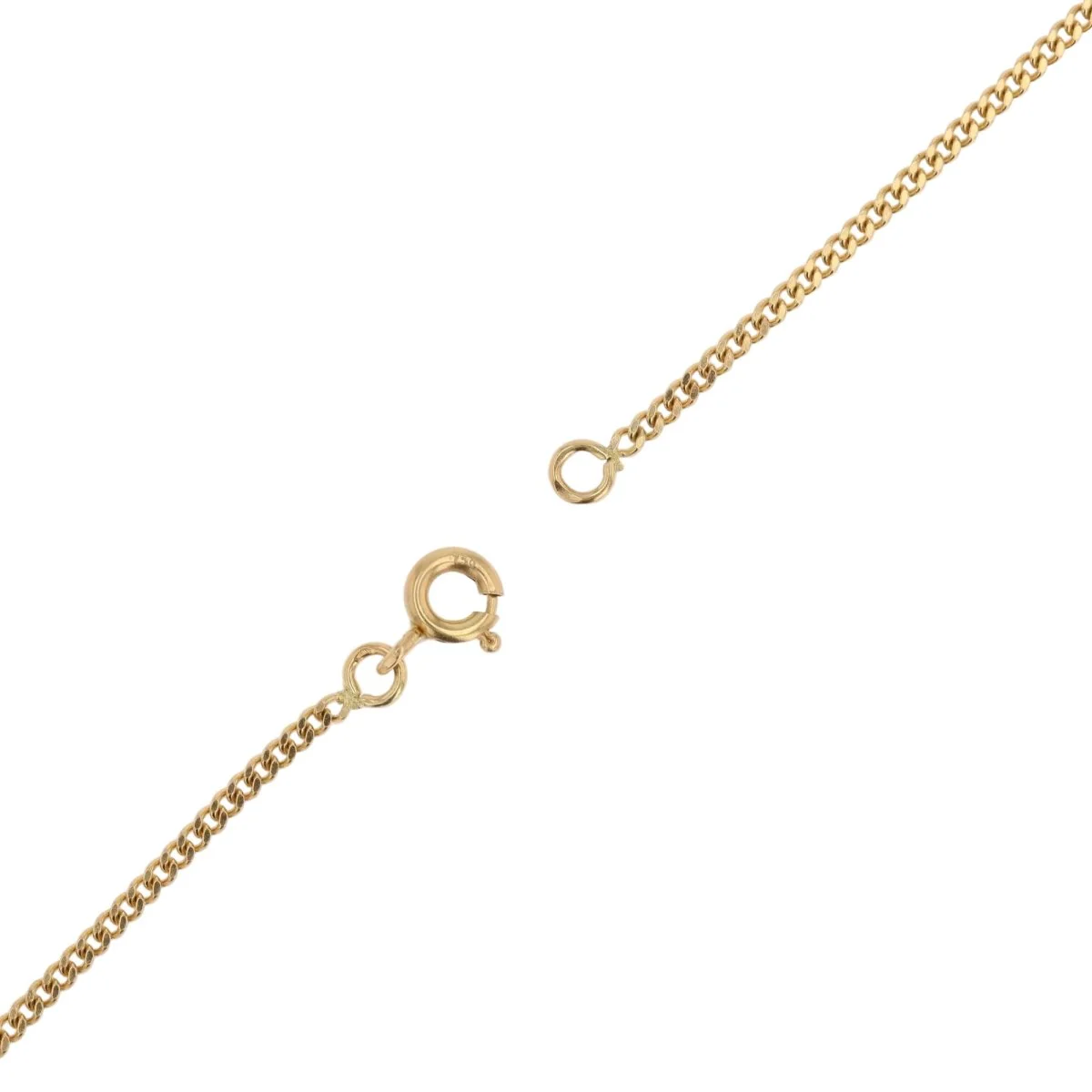 Necklace Pendant in yellow gold, pearls and diamonds - Image 5