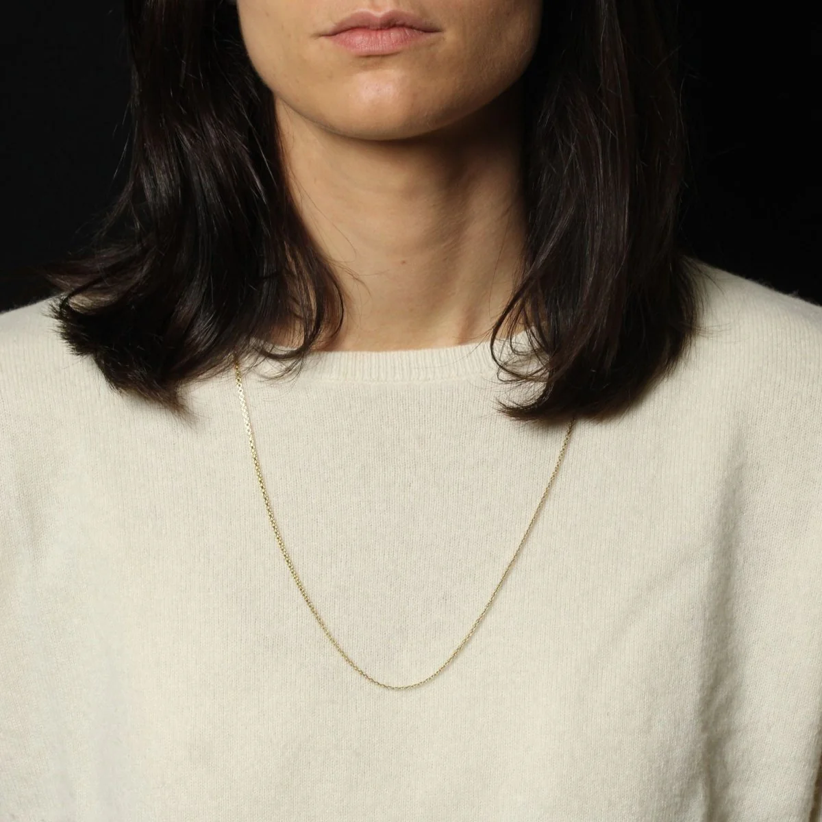 Necklace Chain in yellow gold - Image 2