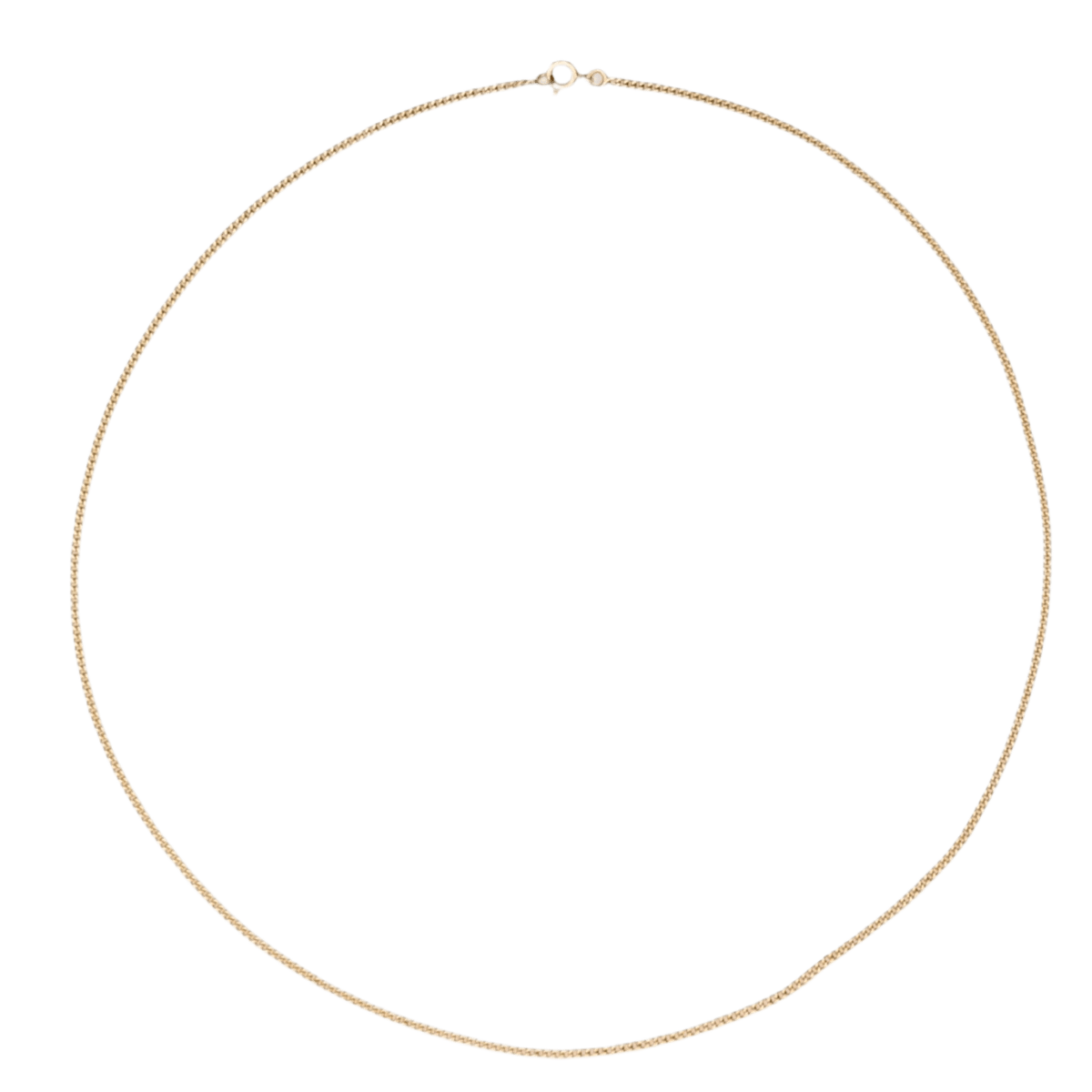 Yellow gold chain necklace - Image 3