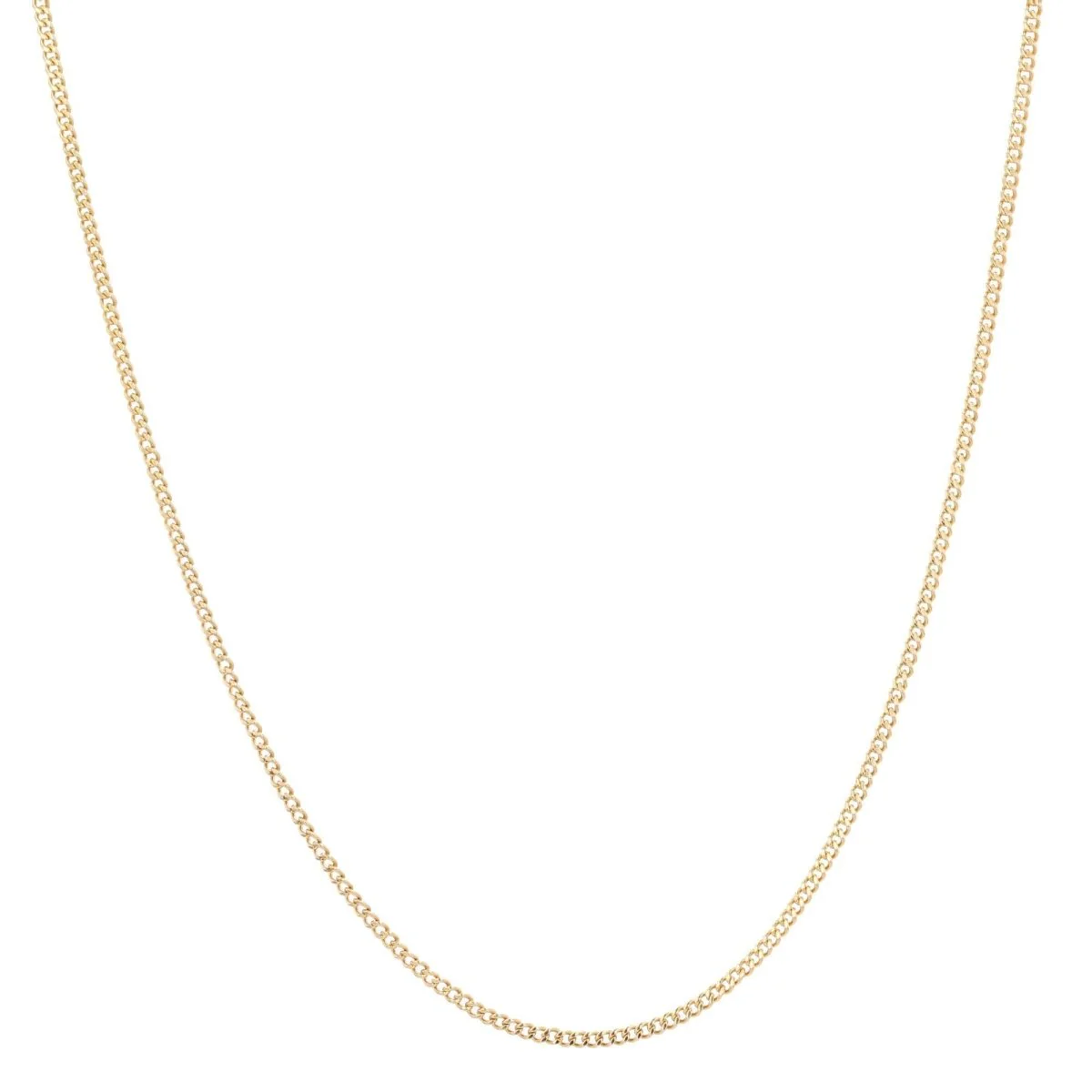 Yellow Gold Chain Necklace