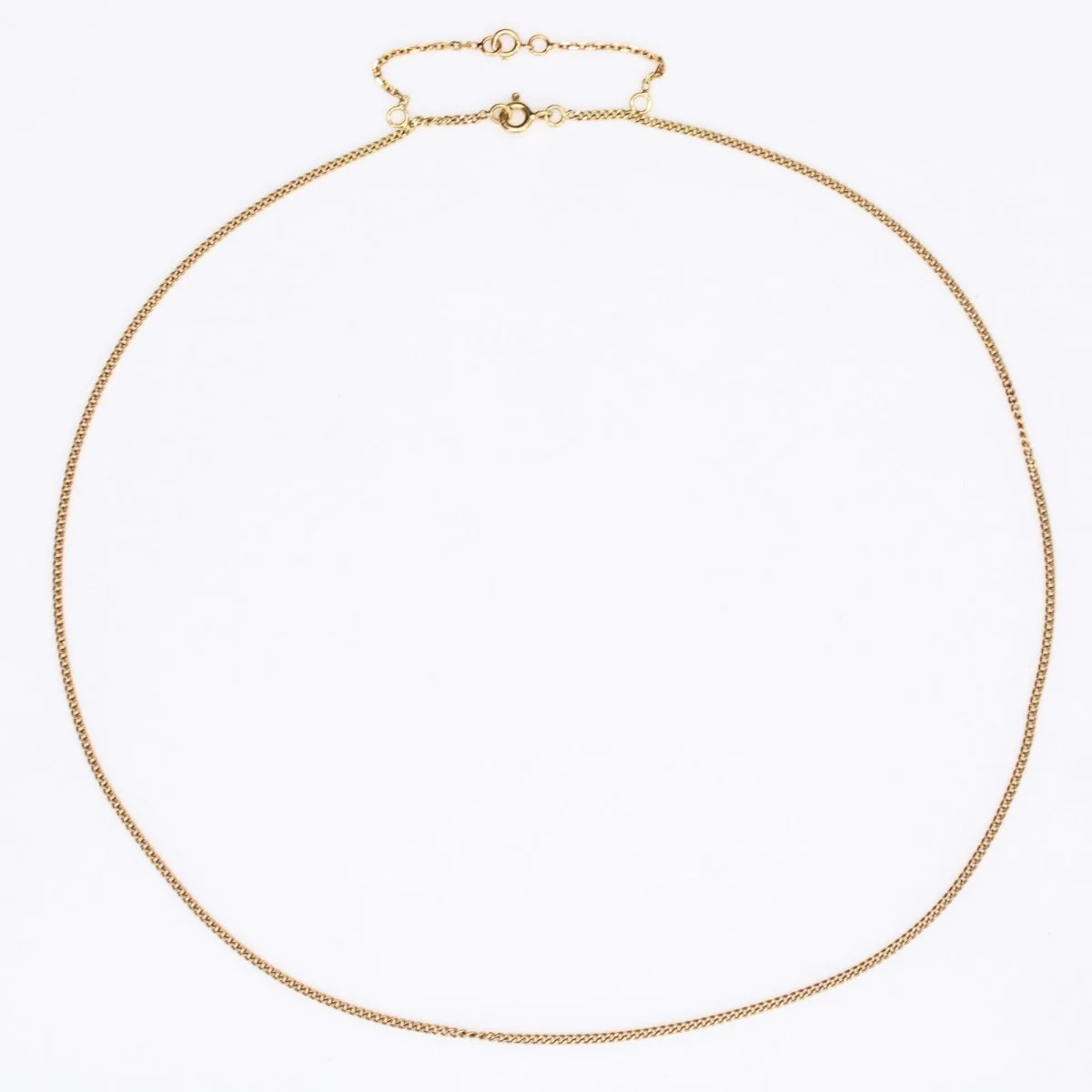Yellow Gold Chain Necklace - Image 3