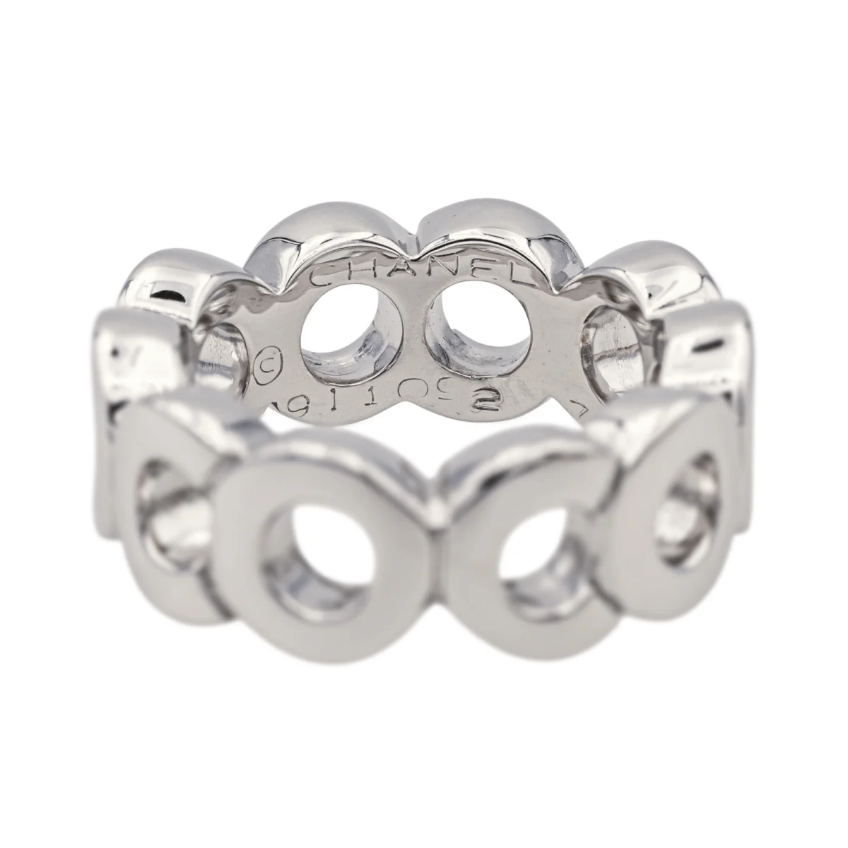 Ring CHANEL "Coco" in white gold - Image 3