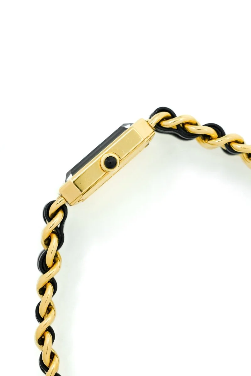 Chanel Première - Gold-plated & leather - M - Image 6