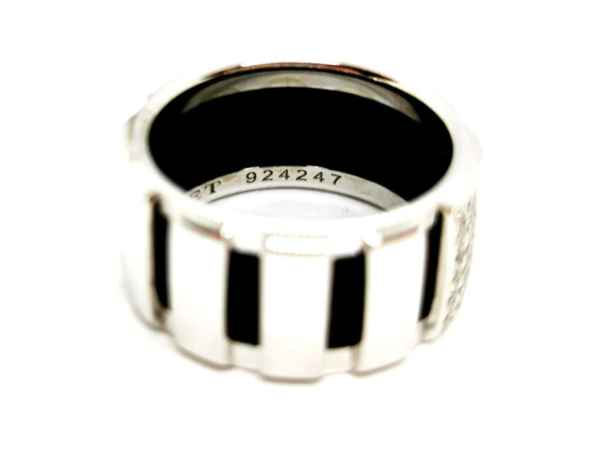CHAUMET “Class One” Bandeau ring in white gold and diamonds - Image 8